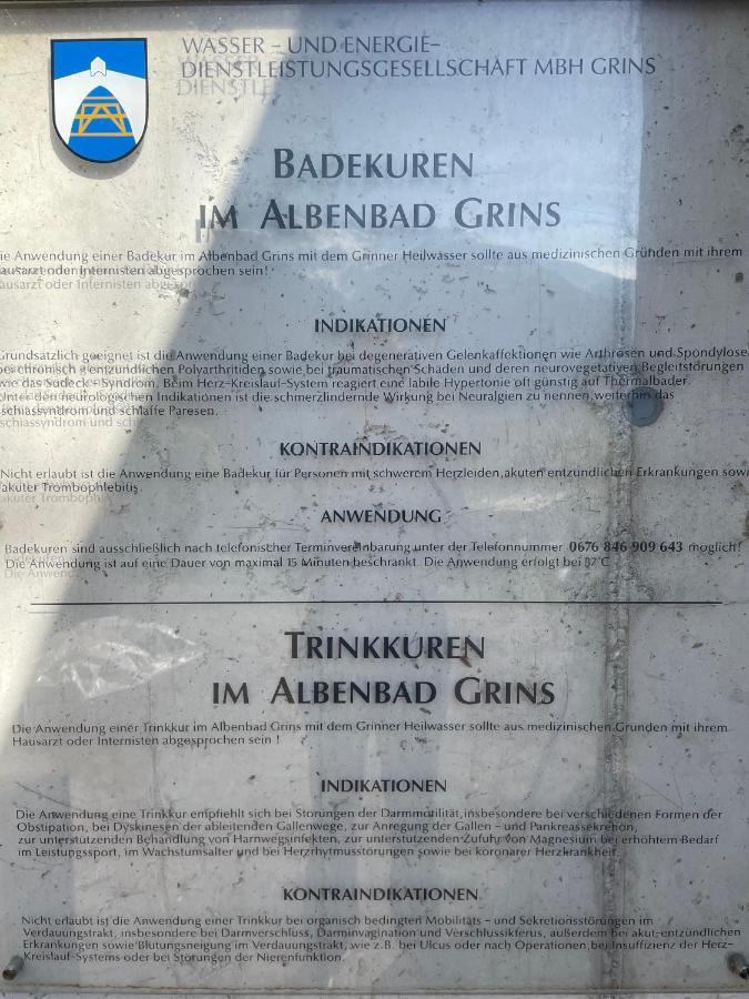Traumapartment Murmeltier Tirol Grins Dış mekan fotoğraf